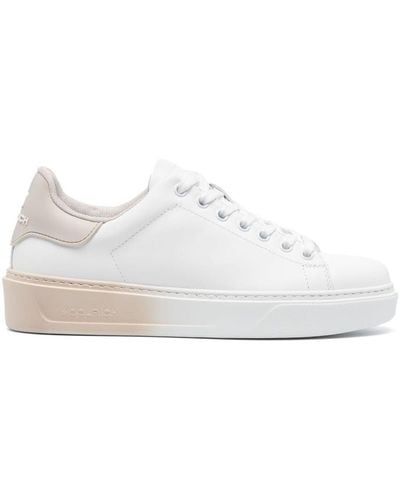 Woolrich Classic Court Leather Trainers - White