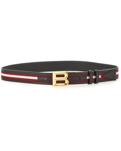 Bally "B Bold" Belt - Brown