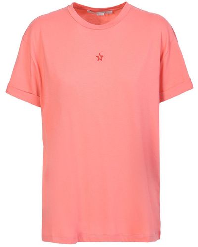 Stella McCartney Crewneck T-Shirt - Pink