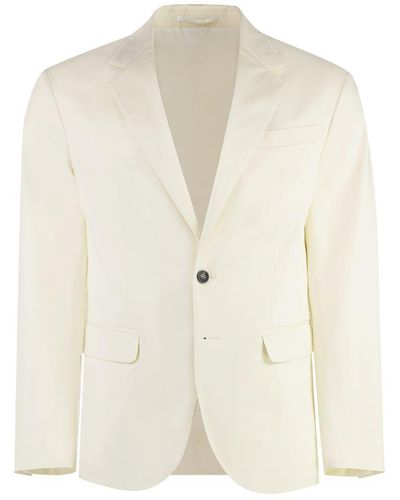 DSquared² Two-Piece Cotton Suit - White