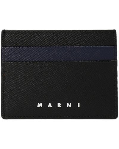 Marni Logo Card Holder - Black