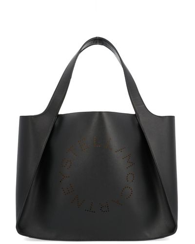 Stella McCartney The Logo Bag Tote - Black