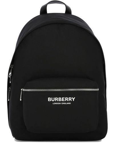 Burberry Nylon Backpack - Black