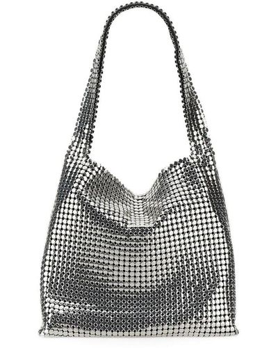 Rabanne Pixel Hobo Shoulder Bag - Metallic