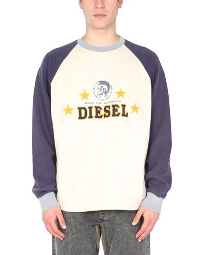 DIESEL Crew Neck Sweatshirt - Multicolor