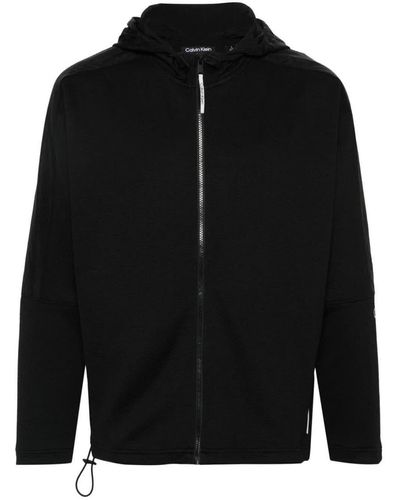 Calvin Klein Full Zipper Hoodie - Black