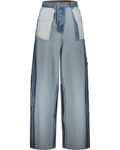 Vetements Inside-out Gy Jeans Clothing - Blue