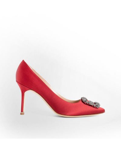 Manolo Blahnik Olo Blahnik Court Shoes - Red