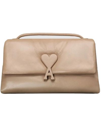 Ami Paris Handbags - Natural