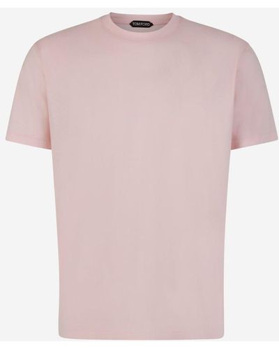 Tom Ford Plain T-shirt - Pink