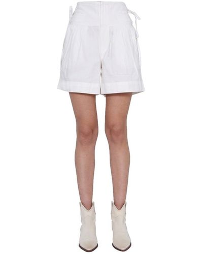 Isabel Marant "opal" Shorts - White
