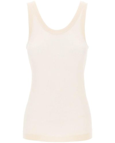 Lemaire Seamless Sleeveless Top - Natural