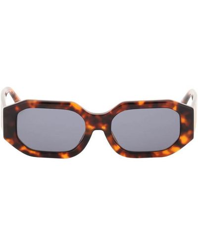 The Attico 'blake' Tortoiseshell Sunglasses - Brown