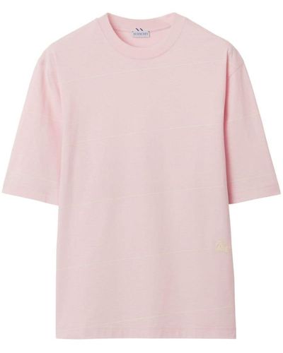 Burberry T-shirts And Polos - Pink