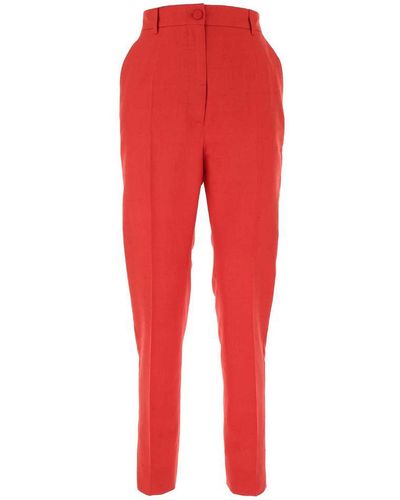 Dolce & Gabbana Trousers - Red
