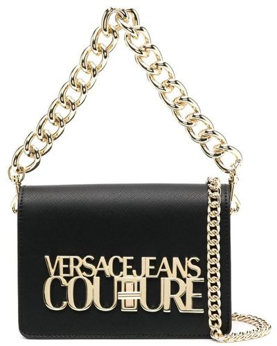 Versace Jeans Couture Chain Couture - Crossbody bag for Woman - Black -  75VA4BF1-ZS807_G89