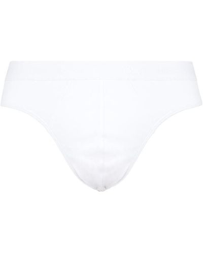 Brioni Cotton Slip Underwear - White