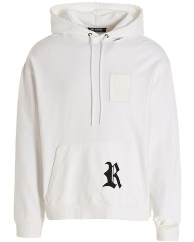 Raf Simons R Hoodie - White