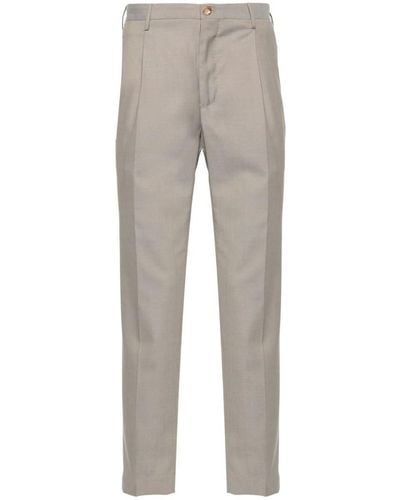 Incotex Model R54 Tapered Fit Trousers - Grey