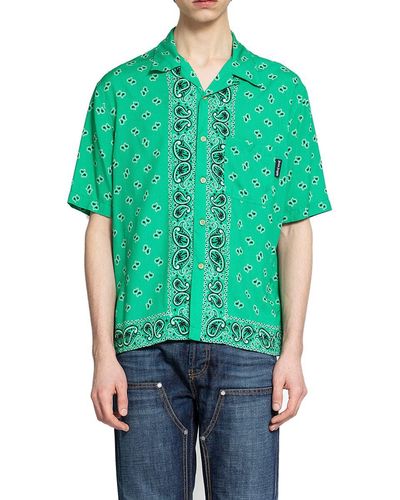 Palm Angels Shirts - Green