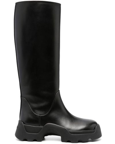 Proenza Schouler Leather Knee-high Boots - Black