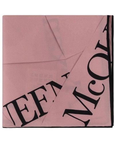 Alexander McQueen Scarves And Foulards - Pink