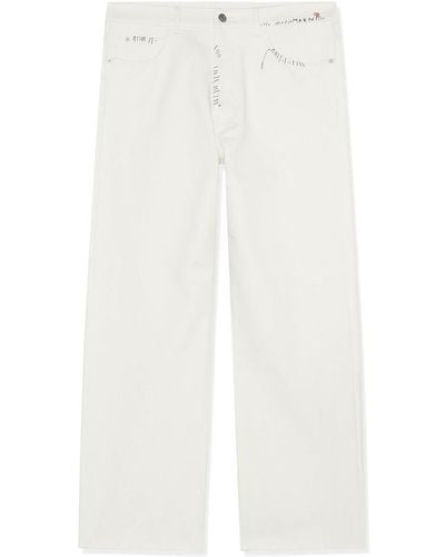 Marni Loose Fit Jeans - White