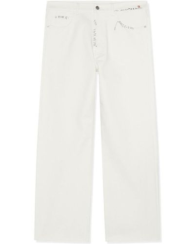 Marni Loose Fit Jeans - White