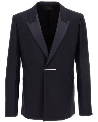 Givenchy Tuxedo Blazer - Blue