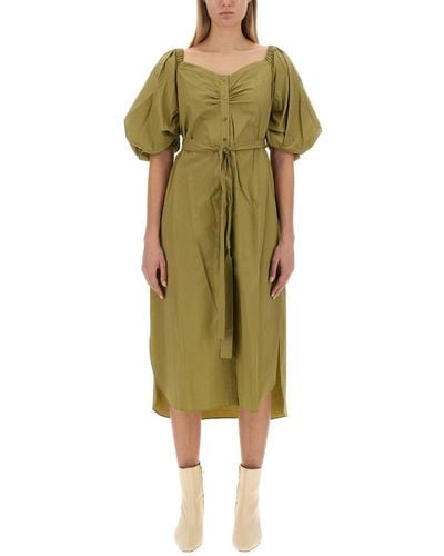 STAUD "reese" Dress - Green