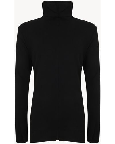 Isaac Sellam Turtle Long Sleeves T-shirt Clothing - Black