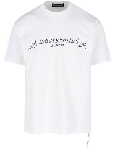Mastermind Japan And Cotton T-Shirt - White