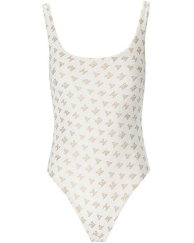 Max Mara Beachwear Clarice White Swimsuit