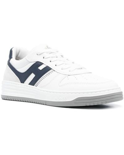 Hogan Side Logo-patch Sneakers - White
