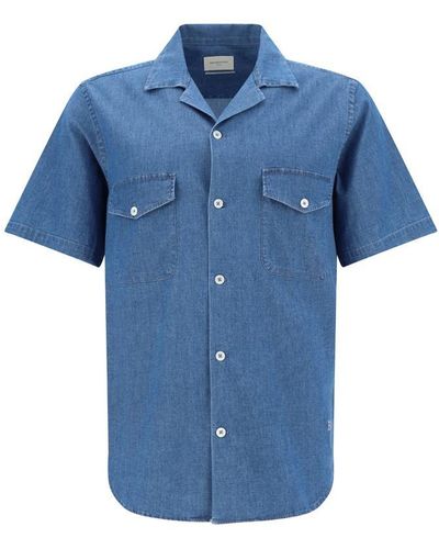 Brooksfield Shirts - Blue