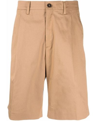 Golden Goose Beige Pressed-crease Chino Bermuda Shorts - Natural