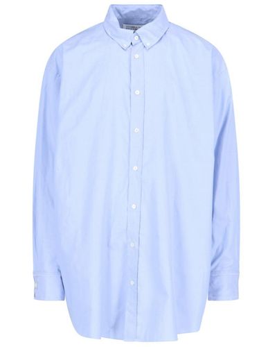 Maison Margiela Oxford Shirt - Blue