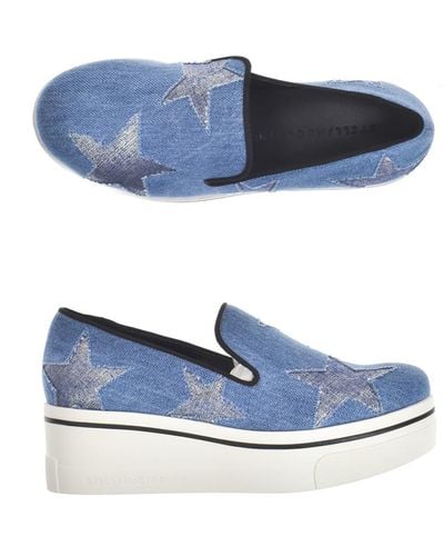 Stella McCartney Moccasin Shoes - Blue