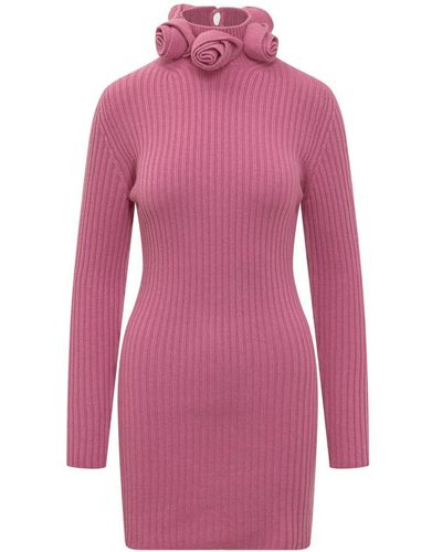 Blumarine Knitted Dress - Pink