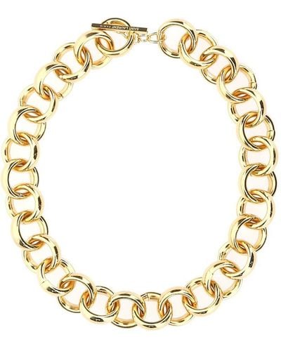 Saint Laurent Chain-detailed Choker Necklace - Metallic