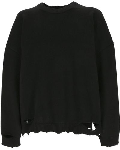 Helmut Lang Sweaters - Black