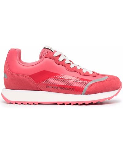Emporio Armani E.armani Exclusive Pre Sneakers Red - Pink