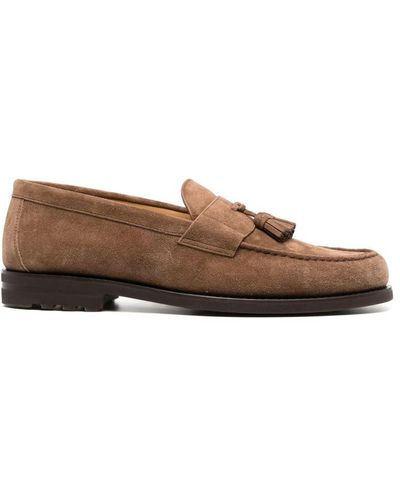 Brunello Cucinelli Loafers With Tassel - Brown