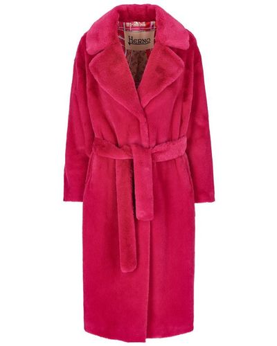 Herno Coats - Pink