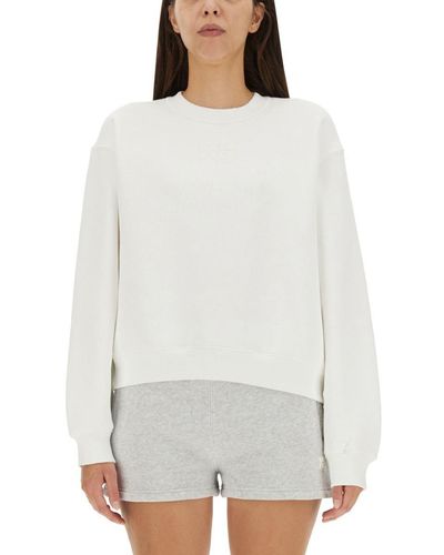 T By Alexander Wang Essential Sweatshirt - White