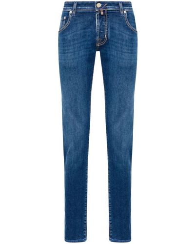 Jacob Cohen Nick Slim Fit Denim Jeans - Blue