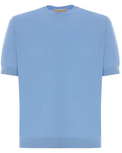 FILIPPO DE LAURENTIIS T-Shirts And Polos Light - Blue