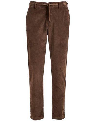 Myths Pants With Lace - Brown