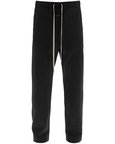 Fear Of God Eternal Pants With Low Crotch - Black