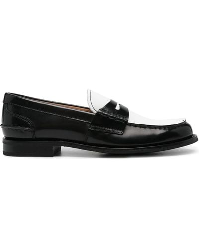Church's Pembrey Leather Loafers - Black